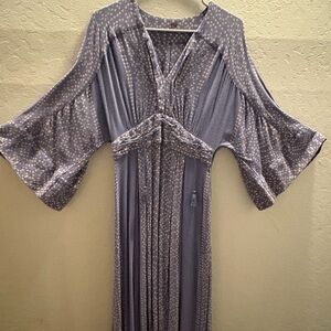 Free People Blue Maxi Dress